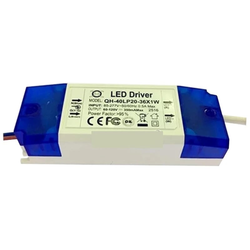 20W 30W 36W سائق LED 20 36X1W 350mA AC 85 277V DC 60 120V مصدر طاقة - Image 3